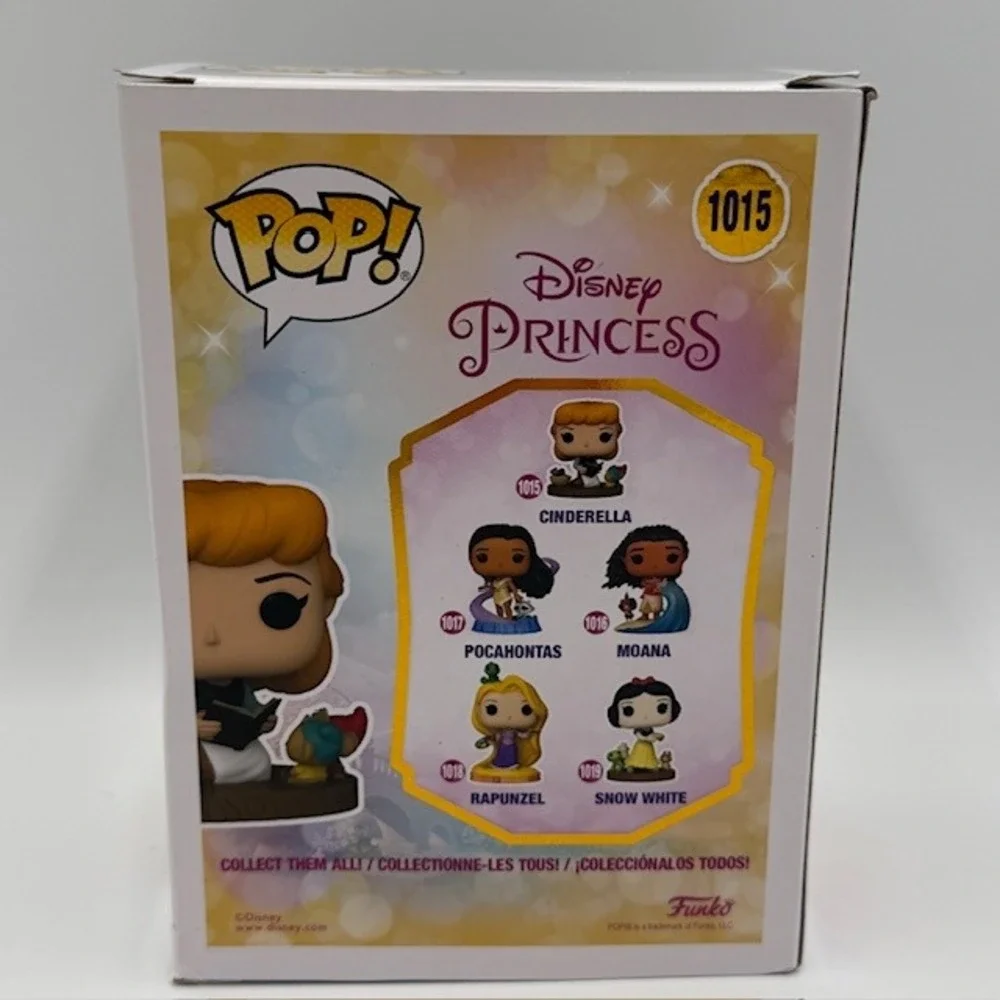 Funko Pop Disney Princess Ultimate Celebration Cinderella 1015 Vinyl‎ Figure Gus
